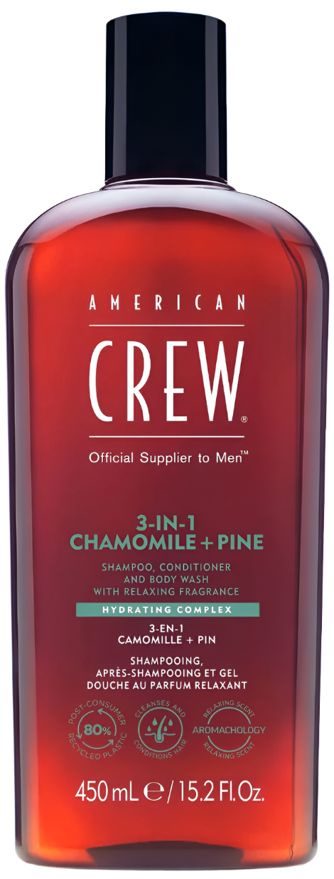American Crew 3 in 1 Chamomile and Pine 450ml