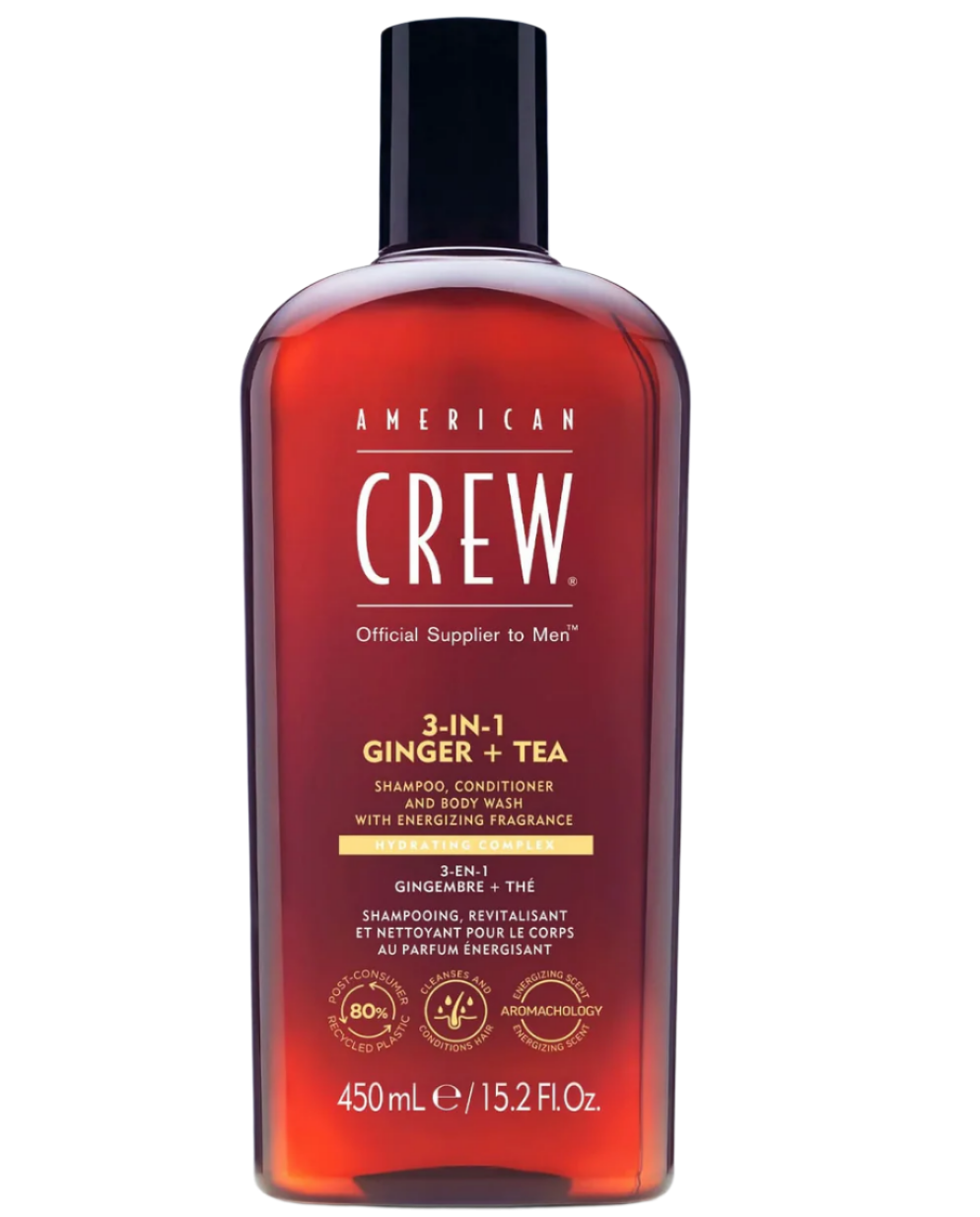 American Crew 3 in 1 Ginger and Tea 450ml