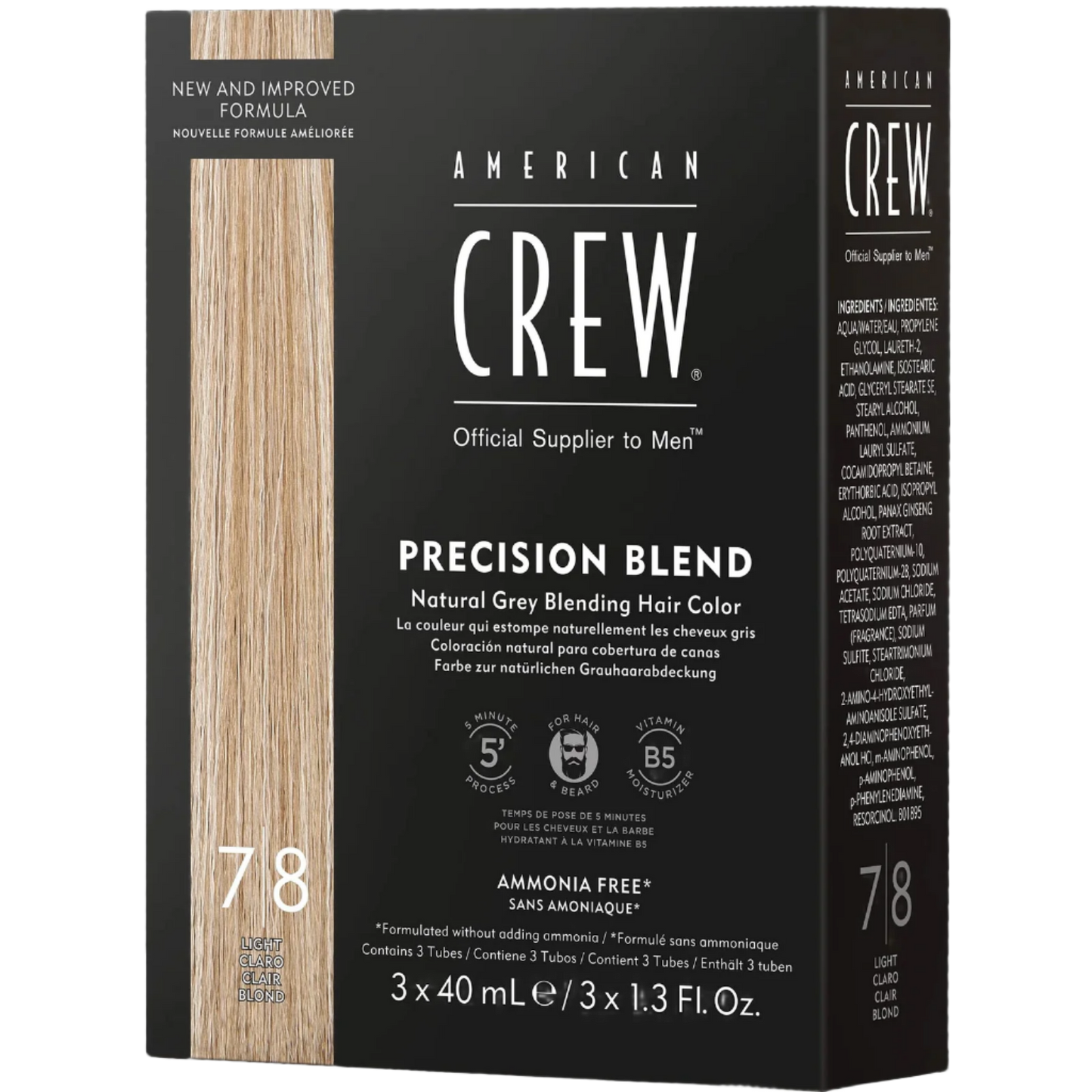 American Crew Precision Blend 40ml x 3 pack